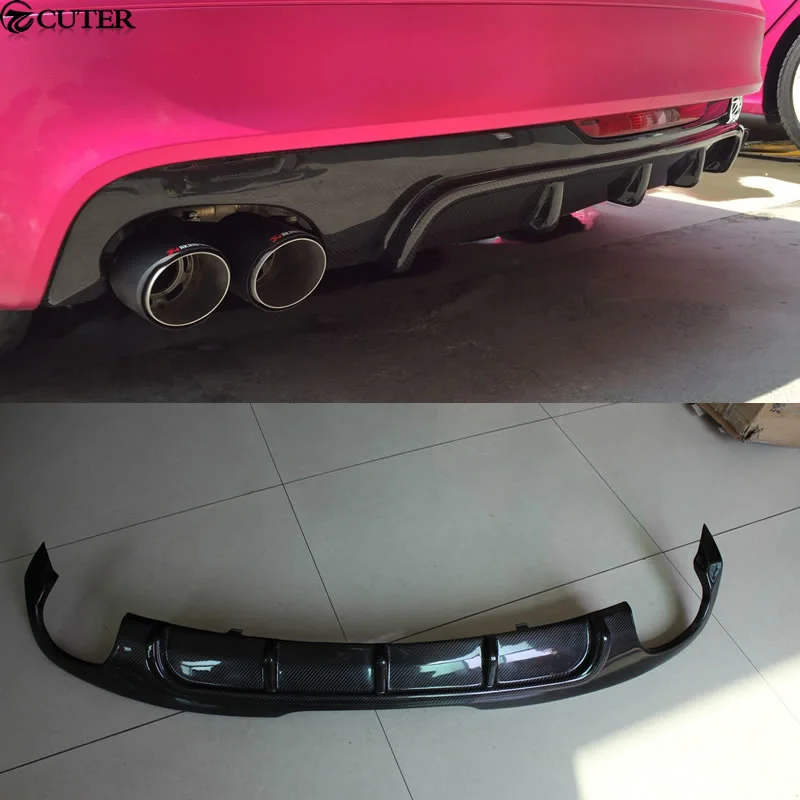 TT TTS TTRS carbon fiber Rear Bumper Lip Diffuser For Audi TT TTS TTRS car body kit 10-12
TT TTS TTRS carbon fiber Rear Bumper Lip Diffuser For Audi TT TTS TTRS car body kit 10-12