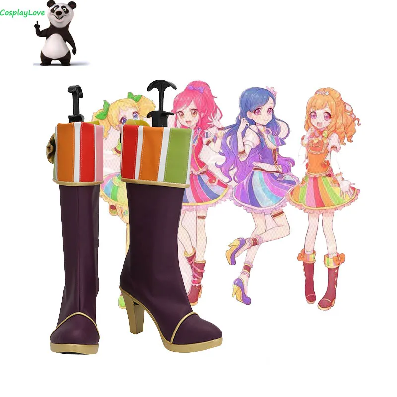 CosplayLove Aikatsu! Himesato Maria Dark Purple Cosplay Shoes Long Boots Leather Custom Made
CosplayLove Aikatsu! Himesato Maria Dark Purple Cosplay Shoes Long Boots Leather Custom Made