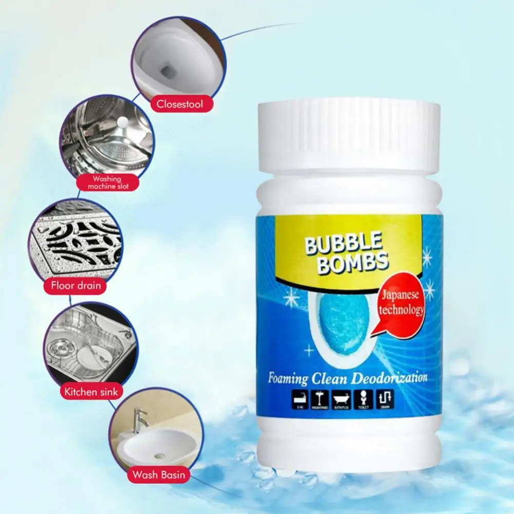 10/100g Powerful Drain Sink Cleaner Kitchen Toilet Bathtub Sewer Cleaning Powder
10/100g Powerful Drain Sink Cleaner Kitchen Toilet Bathtub Sewer Cleaning Powder