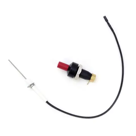 Gas Oven European Short Piezoelectric Igniter Plastic Lighter With Bracket Ignition Needle Set and Wire 400mm Extrusion Ignition