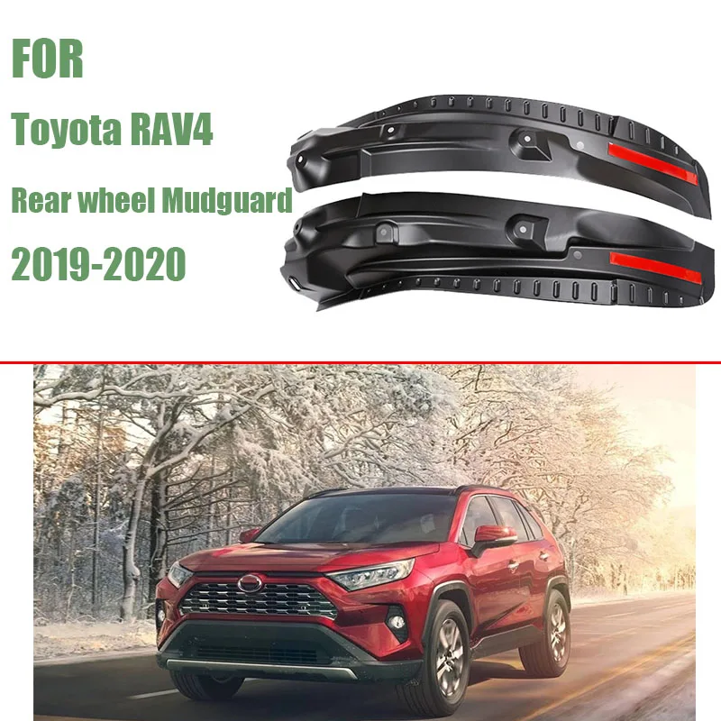 Брызговик заднего колеса для Toyota RAV4 2019-2020, специальный брызговик заднего колеса, модификация автомобильных аксессуаров, брызговик, 2 шт.
Брызговик заднего колеса для Toyota RAV4 2019-2020, специальный брызговик заднего колеса, модификация автомобильных аксессуаров, брызговик, 2 шт.