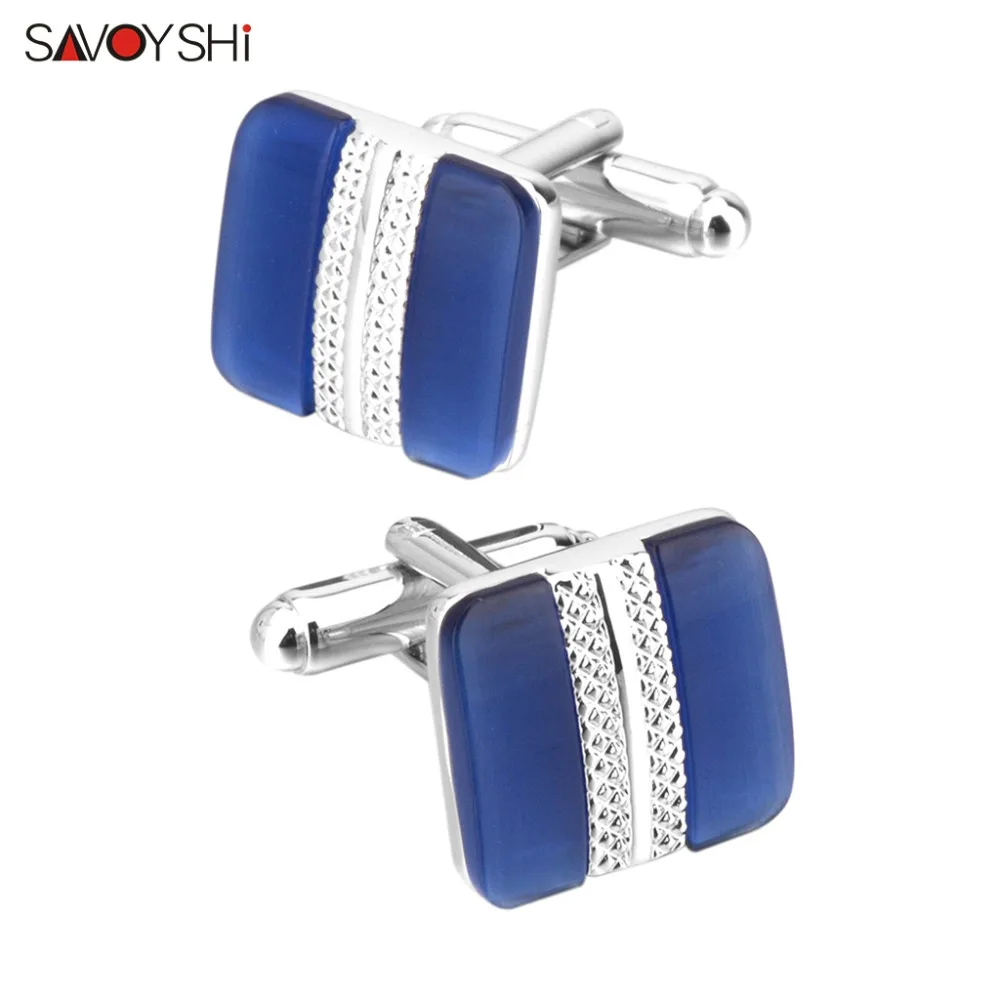 Роскошные запонки SAVOYSHI фирменный с голубым опалом для мужской костюмной рубашки высококачественные запонки с камнями индивидуальный логотип специальные подарочные украшения
Роскошные запонки SAVOYSHI фирменный с голубым опалом для мужской костюмной рубашки высококачественные запонки с камнями индивидуальный логотип специальные подарочные украшения