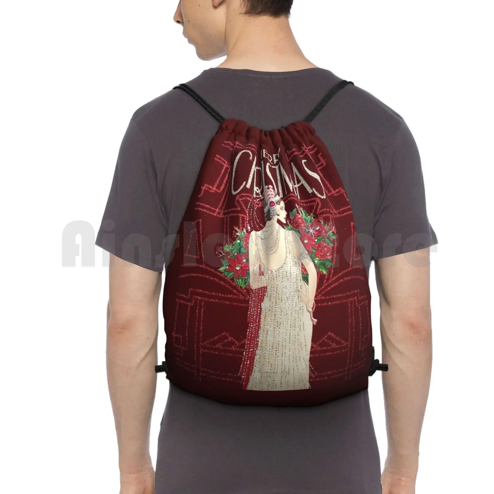 Flapper : Vintage Christmas Print рюкзак сумка с Кулиской Gym Bag водонепроницаемый Flappers Christmas Цветы Лепестки
Flapper : Vintage Christmas Print рюкзак сумка с Кулиской Gym Bag водонепроницаемый Flappers Christmas Цветы Лепестки