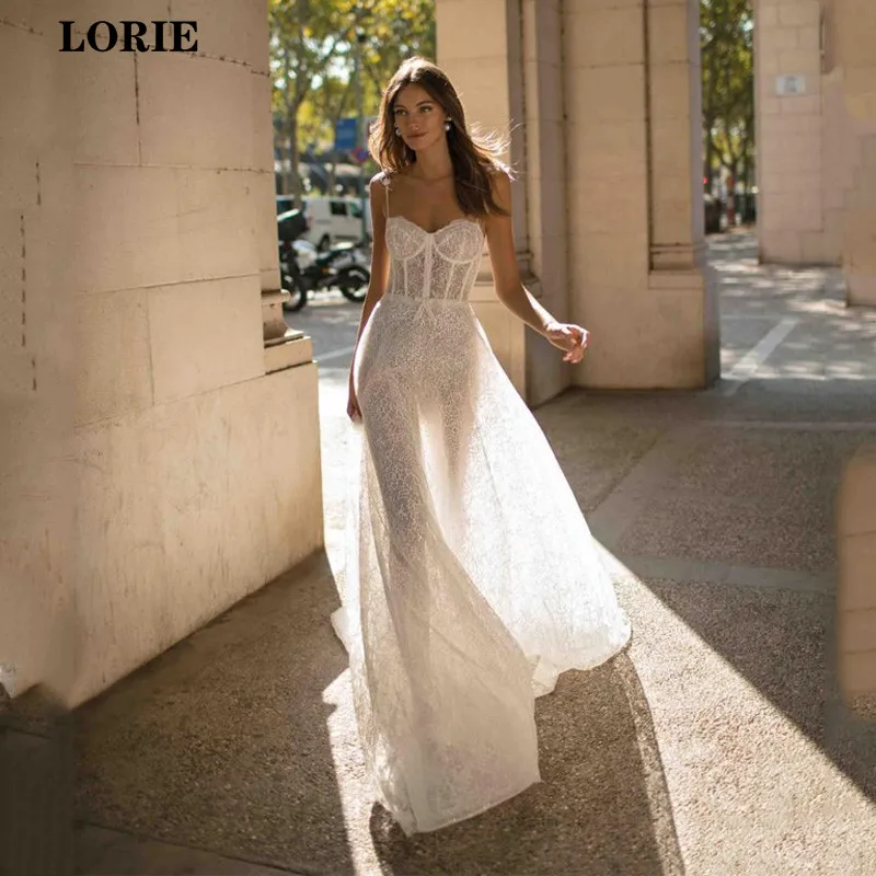 Кружевное свадебное платье LORIE 2019, кружевное платье на бретелях-спагетти, элегантное фотоплатье с открытой спиной
Кружевное свадебное платье LORIE 2019, кружевное платье на бретелях-спагетти, элегантное фотоплатье с открытой спиной