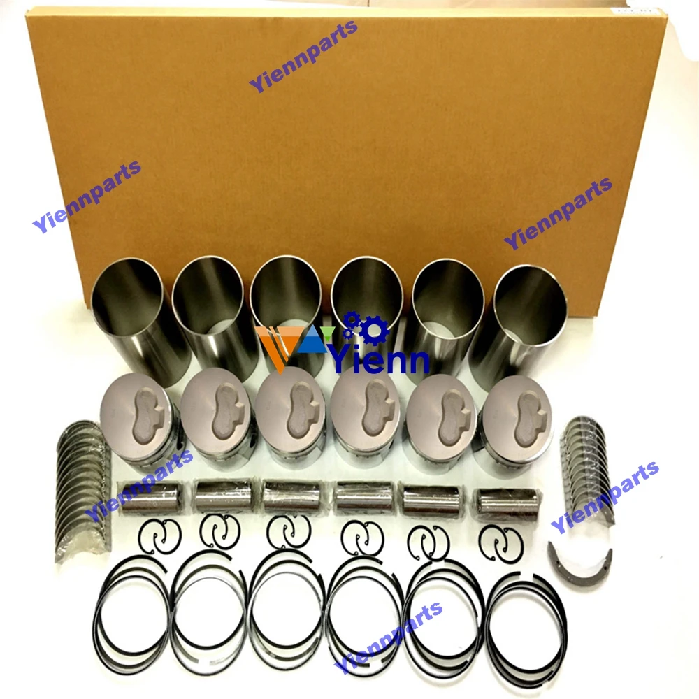 6DR51 Overhaul Rebuild Kit For Mitsubishi Engine Rebuild Kit Cylinder Liner Piston Piston Ring Bearing Full Gasket Set
6DR51 Overhaul Rebuild Kit For Mitsubishi Engine Rebuild Kit Cylinder Liner Piston Piston Ring Bearing Full Gasket Set