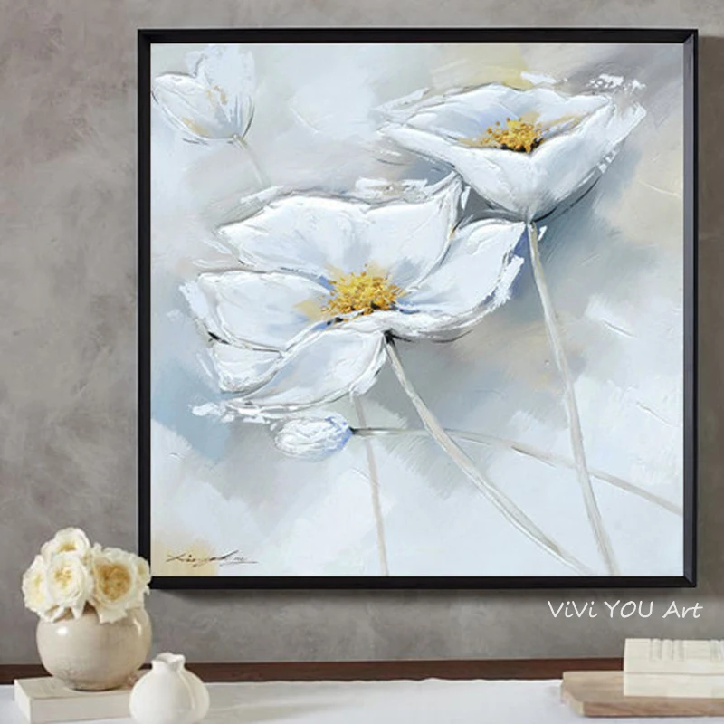 White Flower Wall Picture Handmade Oil Painting On Canvas For Living Room Hanging wall art oil painting artwork picture decor
White Flower Wall Picture Handmade Oil Painting On Canvas For Living Room Hanging wall art oil painting artwork picture decor
