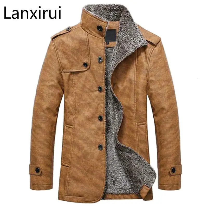 Men's PU Leather Jackets & Coats New Arrival Winter Thick Casual Jaqueta Masculino M-4XL Size 2 Colors MWJ564
Men's PU Leather Jackets & Coats New Arrival Winter Thick Casual Jaqueta Masculino M-4XL Size 2 Colors MWJ564