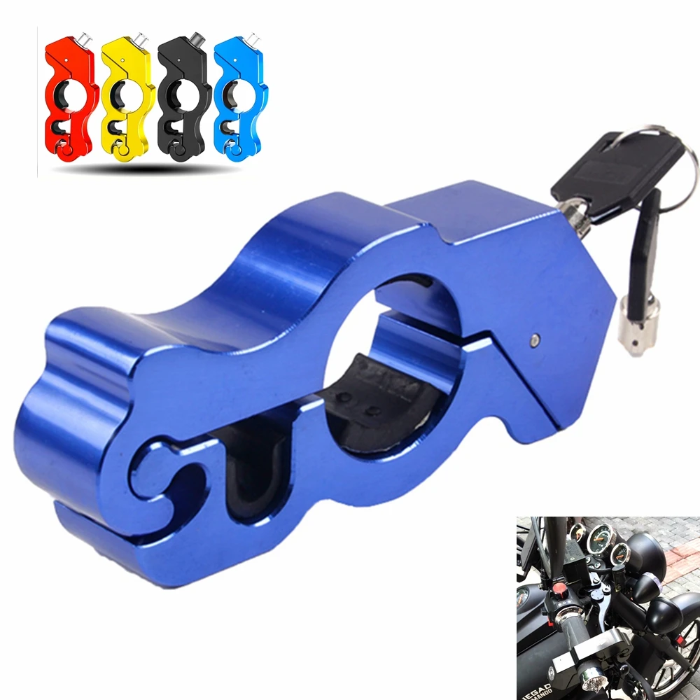 Motorcycle Scooter ATV electric car bicycle universal CNC aluminum alloy handlebar anti-theft lock handlebar horn lock
Motorcycle Scooter ATV electric car bicycle universal CNC aluminum alloy handlebar anti-theft lock handlebar horn lock