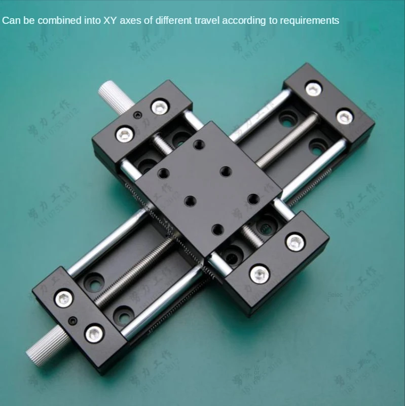 Xy Axis Manual Slide Table Linear Optical Axis Feed Screw Cross Adjustment Table Aluminum Alloy Table 40 Ultra-Thin Type
Xy Axis Manual Slide Table Linear Optical Axis Feed Screw Cross Adjustment Table Aluminum Alloy Table 40 Ultra-Thin Type
