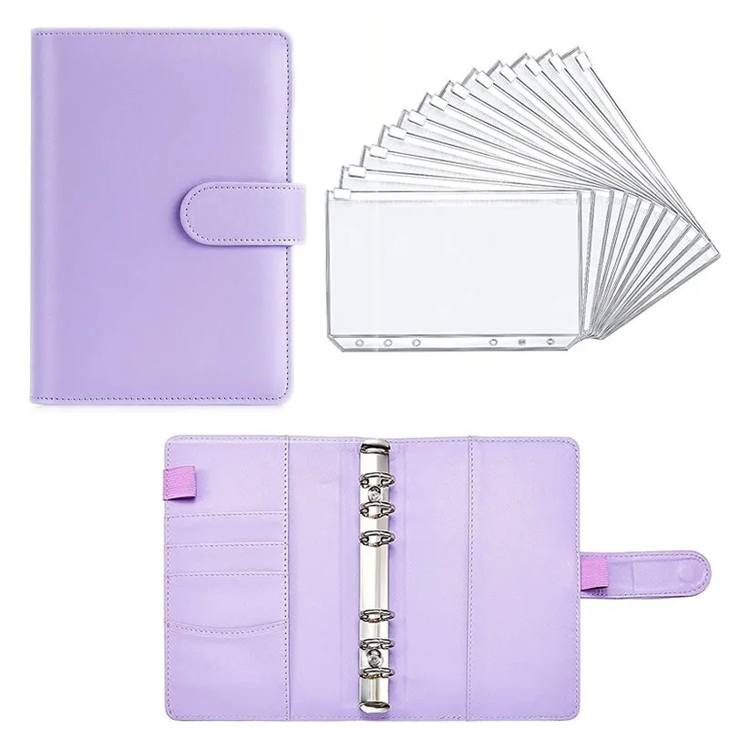 A6 Binder Planner Pink Notebook Binder and 12 Pieces 6 Hole Binder Zipper Folder,Binder Pockets Cash Envelope Wallet
A6 Binder Planner Pink Notebook Binder and 12 Pieces 6 Hole Binder Zipper Folder,Binder Pockets Cash Envelope Wallet