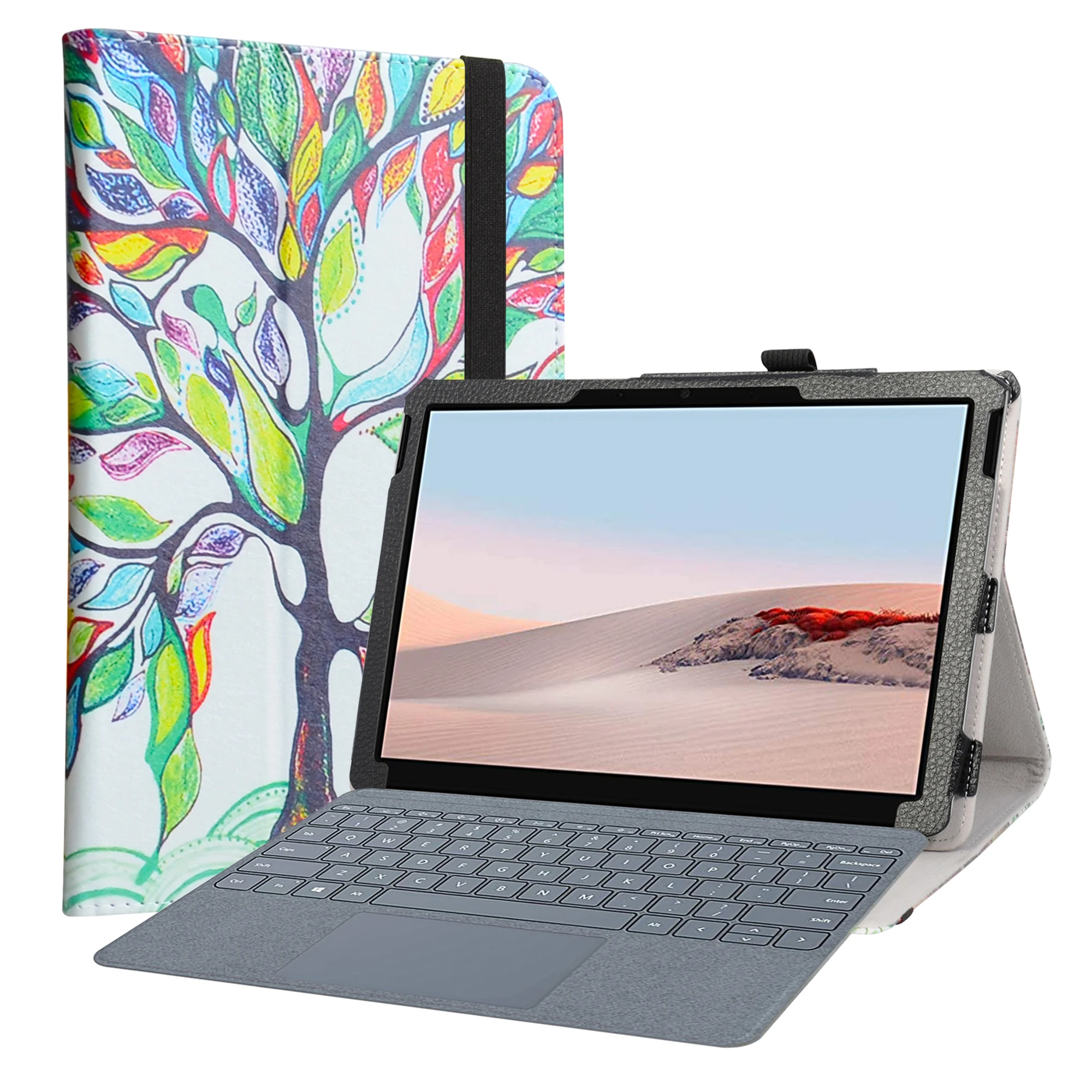 Case For 10.5" Microsoft Surface Go 2 / Surface go 4 Folding Cover with Elastic Closure
Case For 10.5" Microsoft Surface Go 2 / Surface go 4 Folding Cover with Elastic Closure