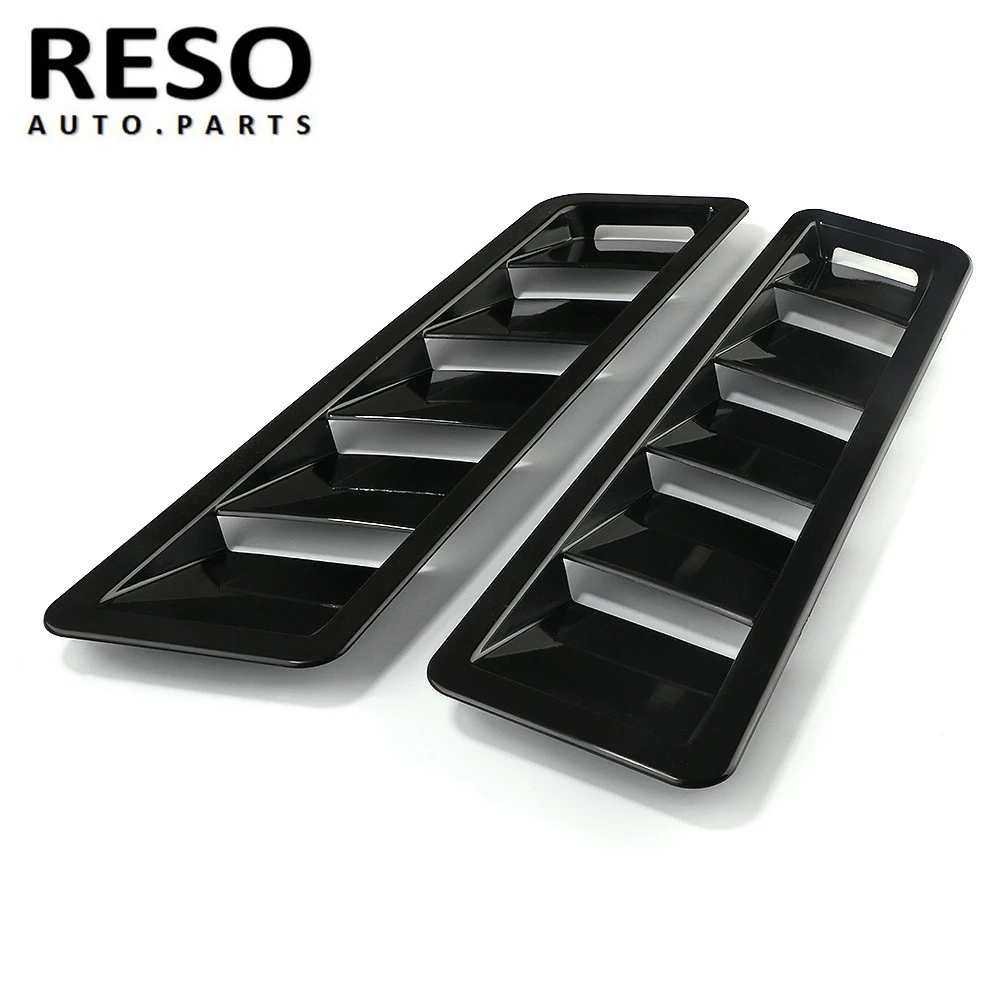 RESO--Universal Hood Vent Louver Air Cooling Panel Trim Set Black ABS Fits 17X5 Inch
RESO--Universal Hood Vent Louver Air Cooling Panel Trim Set Black ABS Fits 17X5 Inch
