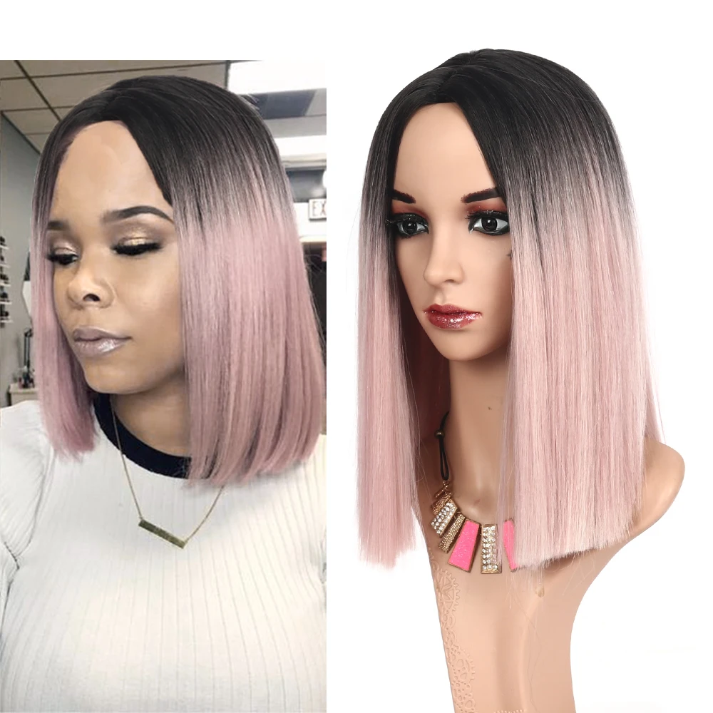 Natifah Wigs Synthetic Hair Short Straight Bob Wigs For Women Middle Part Nature Black 613 Blonde Pink Color Daily Cosplay Hair
Natifah Wigs Synthetic Hair Short Straight Bob Wigs For Women Middle Part Nature Black 613 Blonde Pink Color Daily Cosplay Hair