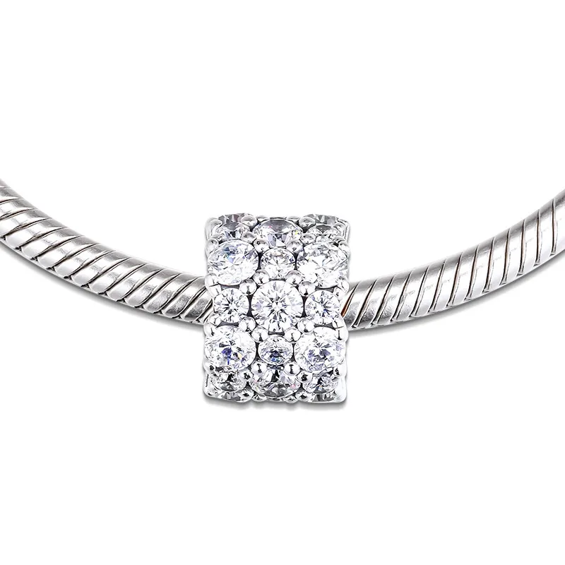 Clear CZ Shining Winter Charm Beads for Jewelry Making 2019 New Silver 925 Jewelry Crystal Beads for Charms Bracelets Women DIY
Clear CZ Shining Winter Charm Beads for Jewelry Making 2019 New Silver 925 Jewelry Crystal Beads for Charms Bracelets Women DIY