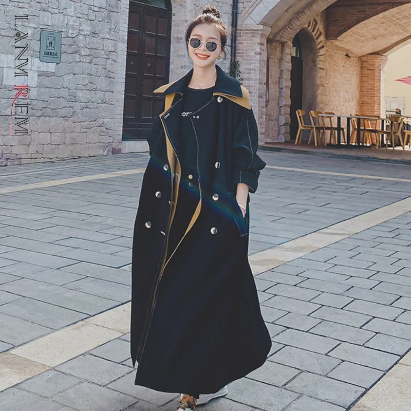 LANMREM 2024 Spring Winter New Contrast Color Topstitched Windbreaker Women Long Sleeve Trench Outerwear Female Fashion 2W1769
LANMREM 2024 Spring Winter New Contrast Color Topstitched Windbreaker Women Long Sleeve Trench Outerwear Female Fashion 2W1769
