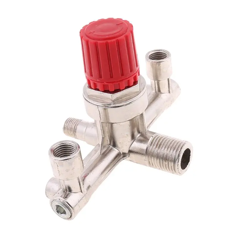 Double Outlet Tube Alloy Air Compressor Switch Pressure Regulator Valve Fitting 964E
Double Outlet Tube Alloy Air Compressor Switch Pressure Regulator Valve Fitting 964E
