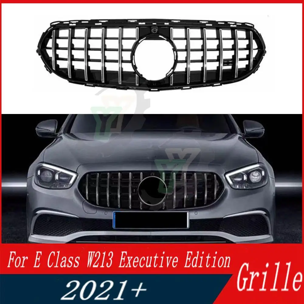 Front Bumper Upper Grille Racing Grill For Mercedes-Benz New E Class W213 Executive Edition E260 300L E63s 2021+ Car Accessory
Front Bumper Upper Grille Racing Grill For Mercedes-Benz New E Class W213 Executive Edition E260 300L E63s 2021+ Car Accessory
