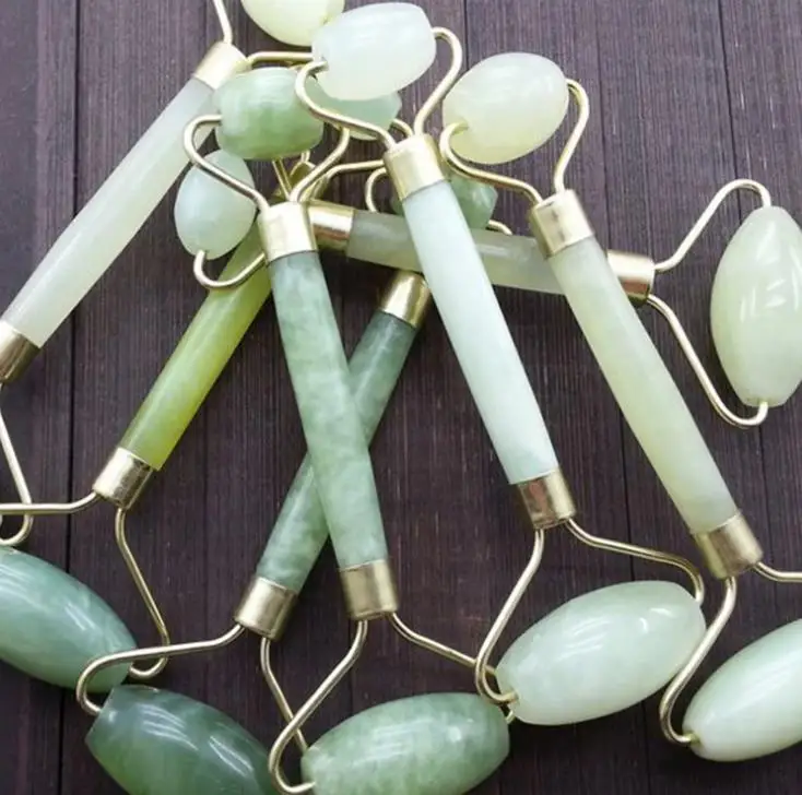 Double Facial Massage Roller Jade Face Slimming Body Head Neck Nature Device Beauty Tool 100Pcs/Lot SN83
Double Facial Massage Roller Jade Face Slimming Body Head Neck Nature Device Beauty Tool 100Pcs/Lot SN83