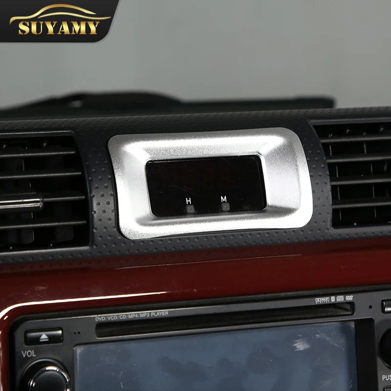 Aluminum Alloy Car Center Console Clock Display Decorative Frame For Toyota FJ Cruiser 2007-21 Car Interior Accessories Styling
Aluminum Alloy Car Center Console Clock Display Decorative Frame For Toyota FJ Cruiser 2007-21 Car Interior Accessories Styling