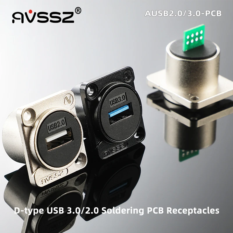 AVSSZ D Type USB3.0 2.0 Connector Socket Computer TV Camera Car MP3 USB A B Jack Interface Converter Crimping PCB Soldering Base
AVSSZ D Type USB3.0 2.0 Connector Socket Computer TV Camera Car MP3 USB A B Jack Interface Converter Crimping PCB Soldering Base