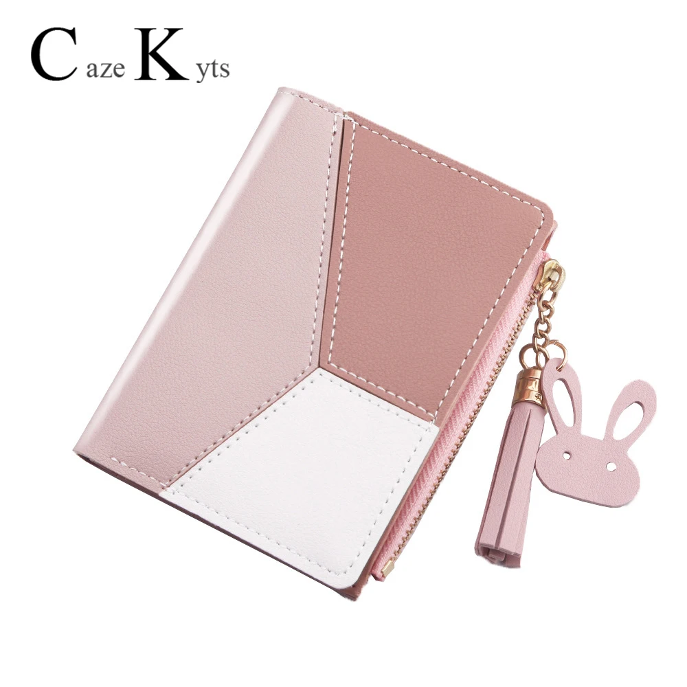 2020 New Ladies wallet short section new wallet women stitching wallet tassel multifunctional zipper women'swallet
2020 New Ladies wallet short section new wallet women stitching wallet tassel multifunctional zipper women'swallet