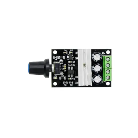 1203B PWM DC 6V 12V 24V 28V 3A Speed Controller Regulator Adjustable Variable Speed Control With Potentiometer Switch