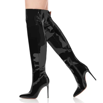 High Quality Plus Big Size 33-47 Black Pink Zip 12CM High Heel Sexy Over The Knee Thigh High Autumn Winter Women Banquet Boot
High Quality Plus Big Size 33-47 Black Pink Zip 12CM High Heel Sexy Over The Knee Thigh High Autumn Winter Women Banquet Boot
