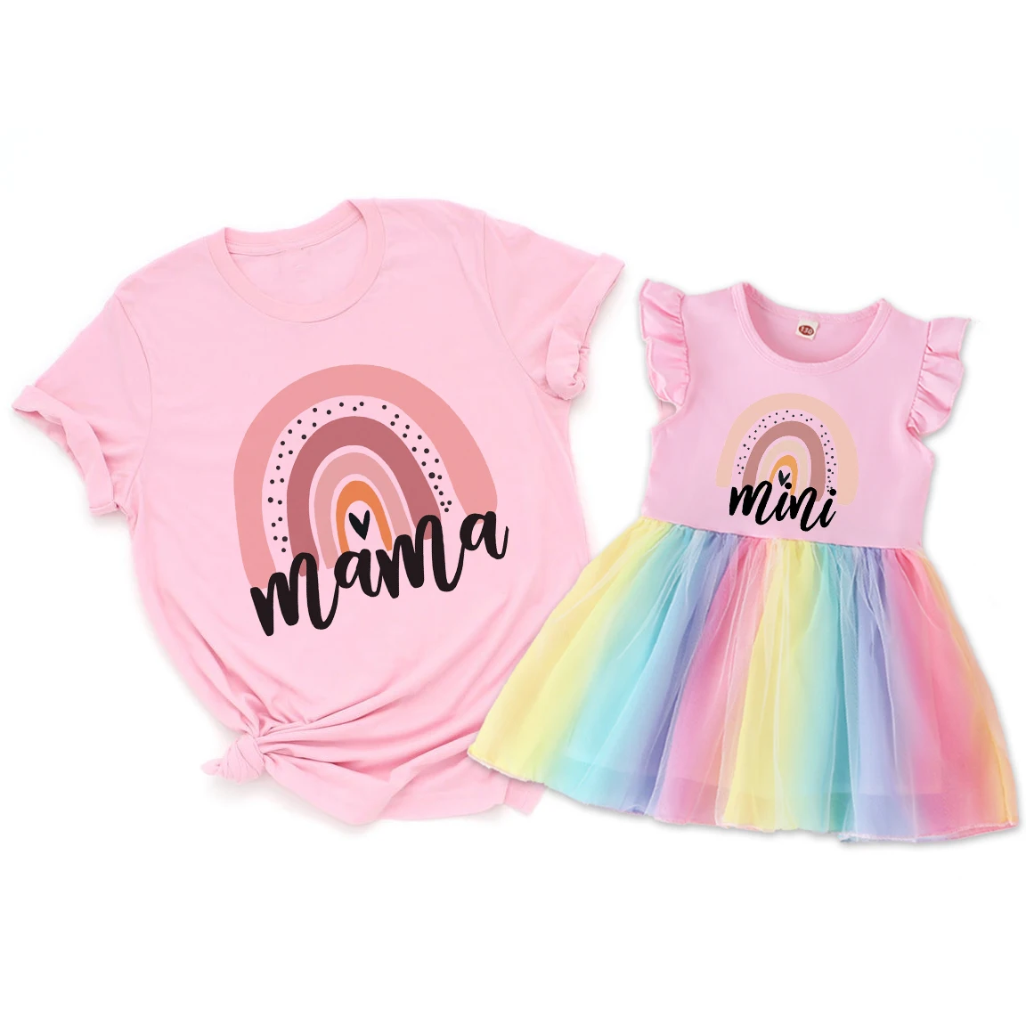1pcs Rainbow Mommy and Me Shirt Fashion Family Matching Clothes Rainbow Mama T Shirt Mini Dress Cute Family Look Outfits
1pcs Rainbow Mommy and Me Shirt Fashion Family Matching Clothes Rainbow Mama T Shirt Mini Dress Cute Family Look Outfits