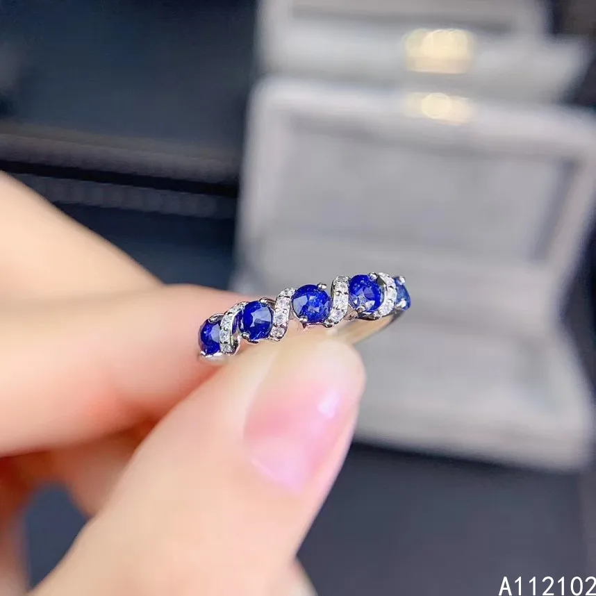 KJJEAXCMY fine jewelry 925 sterling silver inlaid Natural sapphire Girl elegant simple Chinese style ring support test
KJJEAXCMY fine jewelry 925 sterling silver inlaid Natural sapphire Girl elegant simple Chinese style ring support test