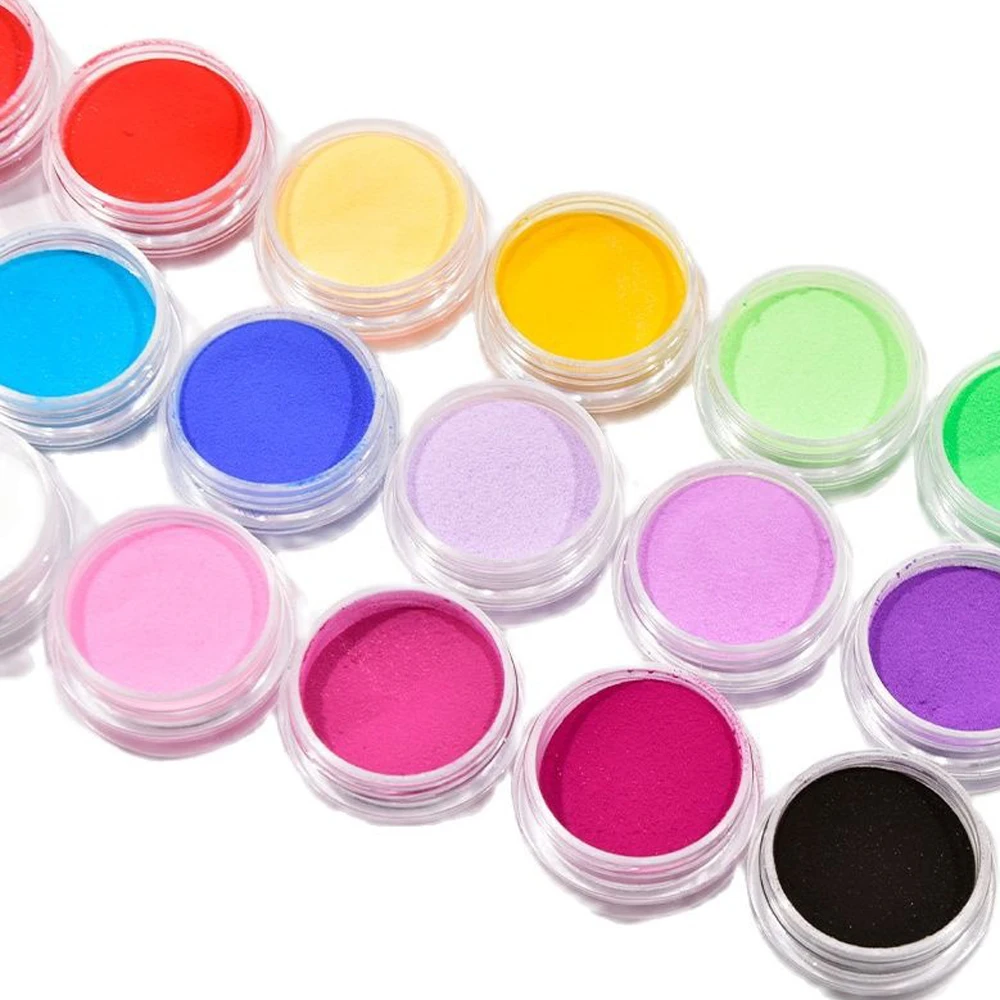 18 Colors Kit Acrylic Powder Acrylic Nail Powder for Liquid UV Nail Art Polymer Monomer Builder Carving 3d Manicure Designs
18 Colors Kit Acrylic Powder Acrylic Nail Powder for Liquid UV Nail Art Polymer Monomer Builder Carving 3d Manicure Designs
