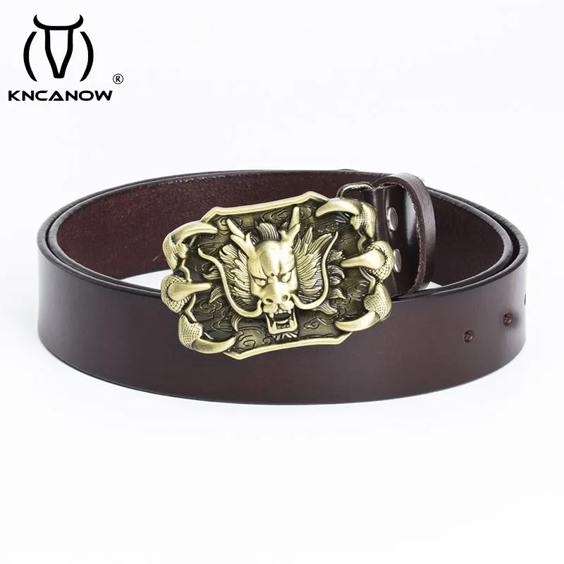 Men's Luxury Leather Belt Male Personality High Quality Famous Brand Dragon Metal Buckle Casual Vintage Punk Jeans Cowskin Strap
Men's Luxury Leather Belt Male Personality High Quality Famous Brand Dragon Metal Buckle Casual Vintage Punk Jeans Cowskin Strap
