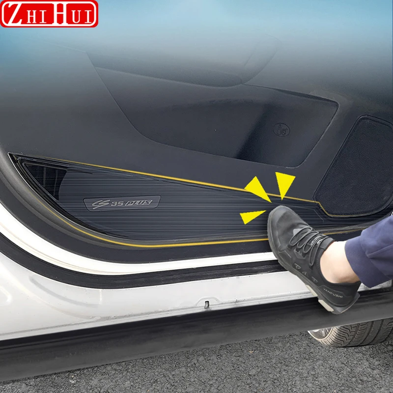 For Changan CS35 Plus 2020 Car Door Anti Kick Pad Stainless Steel Protection Side Edge Film Protector Stickers Accessories 4pcs
For Changan CS35 Plus 2020 Car Door Anti Kick Pad Stainless Steel Protection Side Edge Film Protector Stickers Accessories 4pcs