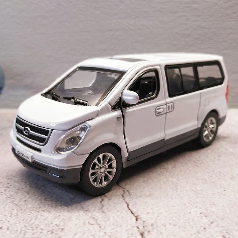 1:32 Alloy Car Hyundai STAREX Van Bread Business Car Toy Die Cast MPV Sound Light Pull Back Toys Vehicle For Children Gifts
1:32 Alloy Car Hyundai STAREX Van Bread Business Car Toy Die Cast MPV Sound Light Pull Back Toys Vehicle For Children Gifts