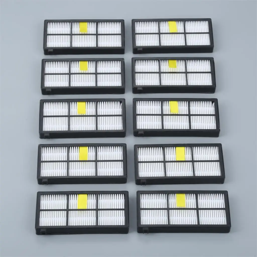 10PCS Hepa Filter For Roomba 800 900 Series 870 880 980 Filters Vacuum Robots Replacements Cleaner Parts Accessory
10PCS Hepa Filter For Roomba 800 900 Series 870 880 980 Filters Vacuum Robots Replacements Cleaner Parts Accessory