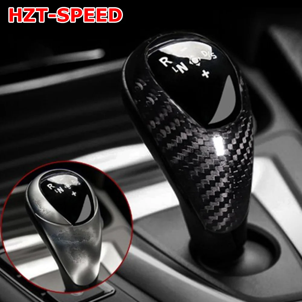 Real Carbon Fiber Gear Shift knob Case Interior Decoration Gear Grip Head Cover for BMW M2 M3 M4 M5 F10 F12 F13 X5M X6M 2012-18
Real Carbon Fiber Gear Shift knob Case Interior Decoration Gear Grip Head Cover for BMW M2 M3 M4 M5 F10 F12 F13 X5M X6M 2012-18