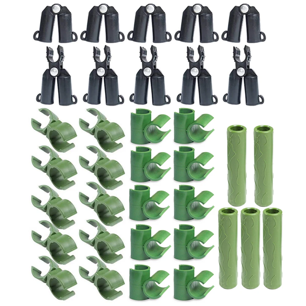 30pcs A-Type Bracket Climbing Frame Set Plant Pile Connector Clip Connecting Cross-buckle Fixing Joints Plastic Garden Tools
30pcs A-Type Bracket Climbing Frame Set Plant Pile Connector Clip Connecting Cross-buckle Fixing Joints Plastic Garden Tools
