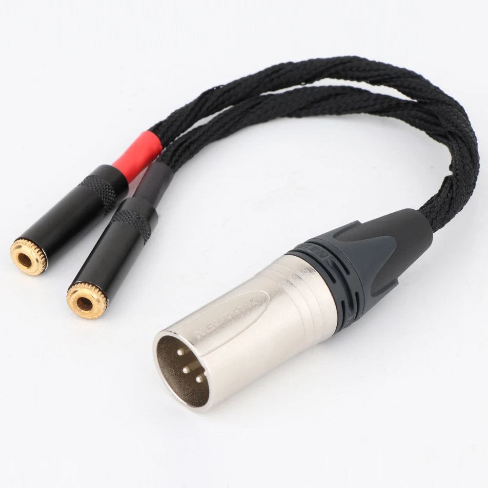 Preffair 4Pin XLR Balanced Male To Dual 3.5mm Female (Balanced), Headphone Audio Adapter Cable
Preffair 4Pin XLR Balanced Male To Dual 3.5mm Female (Balanced), Headphone Audio Adapter Cable