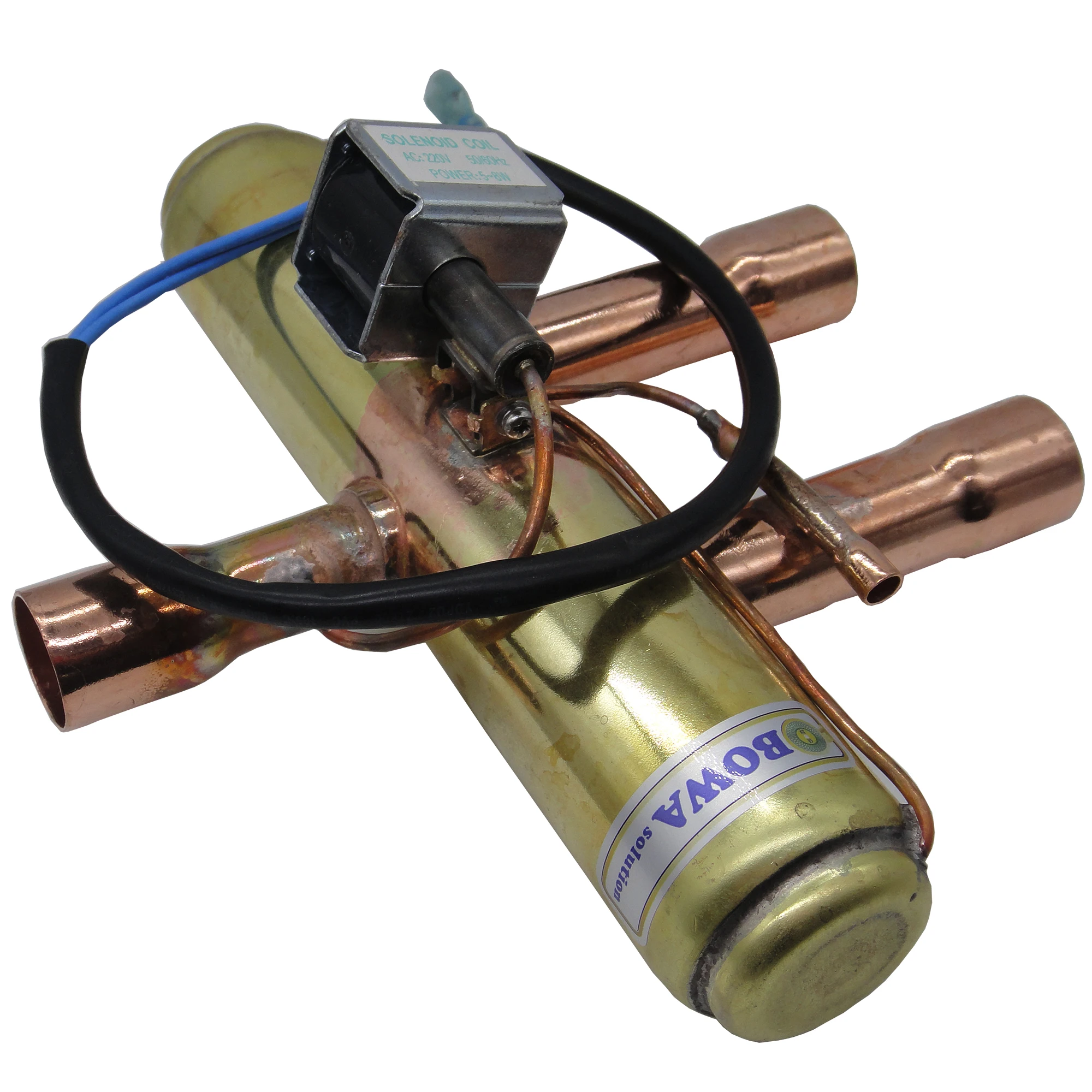 7/8" 3-way 2-position reverse valves shift hot gas from condenser to evaporator to defrost high efficiently in blast freezers
7/8" 3-way 2-position reverse valves shift hot gas from condenser to evaporator to defrost high efficiently in blast freezers
