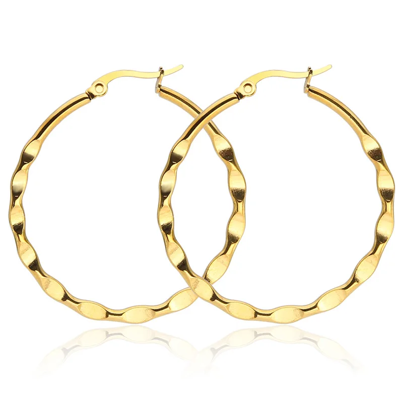AsJerlya Silver Gold Color Big Circle Hoop Earrings for Women Steampunk Ear Clip Party Jewelry Accessories Gift
AsJerlya Silver Gold Color Big Circle Hoop Earrings for Women Steampunk Ear Clip Party Jewelry Accessories Gift