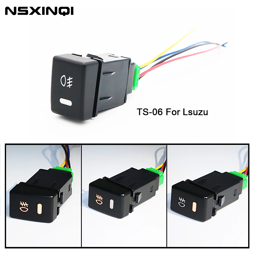 Car LED Fog Light Switch Button for Isuzu D-MAX(CAB4,SPACECAB,SPARK)2015-ON;D-MAX
Car LED Fog Light Switch Button for Isuzu D-MAX(CAB4,SPACECAB,SPARK)2015-ON;D-MAX