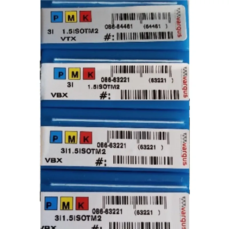 Резьбовые фрезерные Вставки 3I16UNTM2VBX, 10 шт., система США, твердосплавное лезвие для нарезки нитей для литья/стали
Резьбовые фрезерные Вставки 3I16UNTM2VBX, 10 шт., система США, твердосплавное лезвие для нарезки нитей для литья/стали