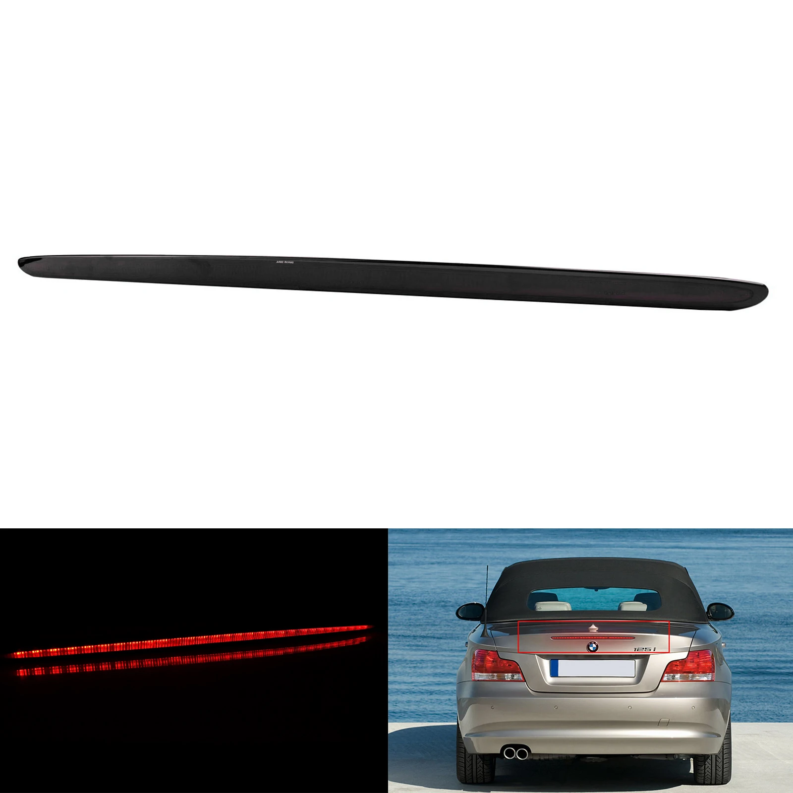 ANGRONG LED High Level 3RD Third Brake Stop Light Black For BMW 1 Series E82 E88 M 07-13
ANGRONG LED High Level 3RD Third Brake Stop Light Black For BMW 1 Series E82 E88 M 07-13
