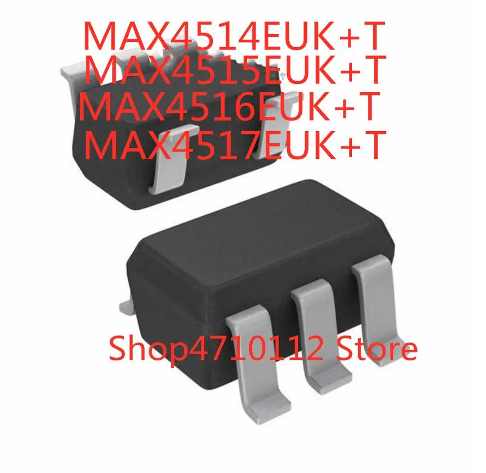 10 шт./лот Новинка MAX4514EUK + T MAX4514EUK AAAE MAX4515EUK + T MAX4515EUK AAAF MAX4516EUK + T MAX4516EUK AAAG MAX4517EUK AAAH SOT23-5 IC
10 шт./лот Новинка MAX4514EUK + T MAX4514EUK AAAE MAX4515EUK + T MAX4515EUK AAAF MAX4516EUK + T MAX4516EUK AAAG MAX4517EUK AAAH SOT23-5 IC