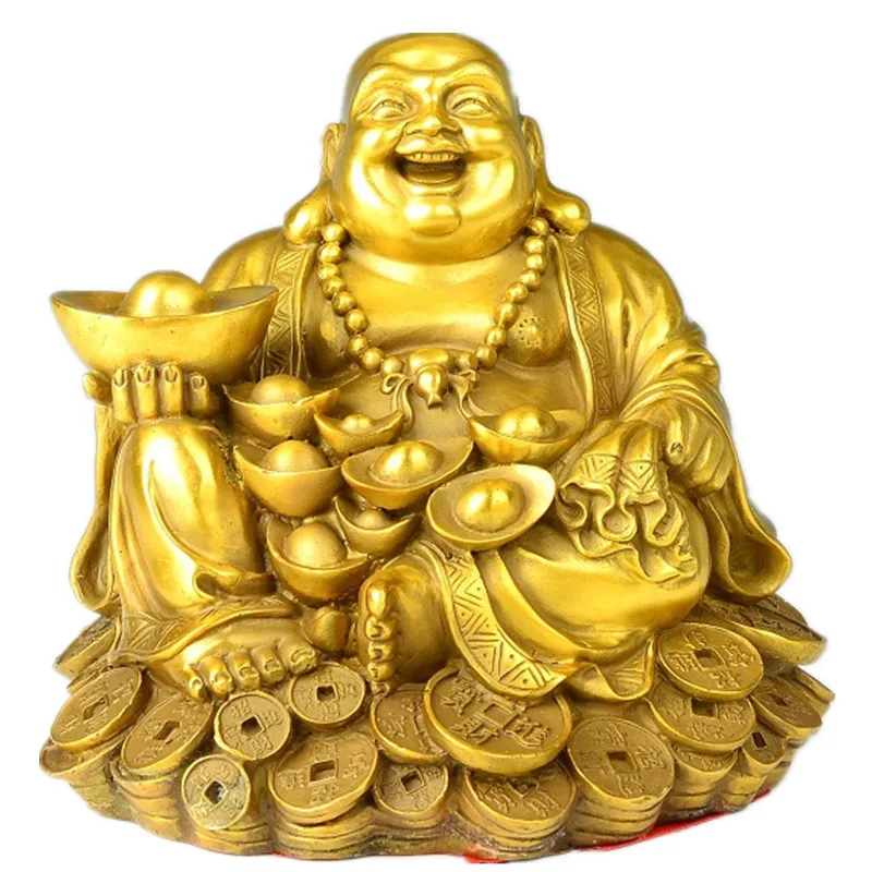 Украшения Будды из чистой латуни Maitreya, Будда бонхони, Смеющийся Будда, гостиная, ТВ, шкаф, домашние поделки
Украшения Будды из чистой латуни Maitreya, Будда бонхони, Смеющийся Будда, гостиная, ТВ, шкаф, домашние поделки
