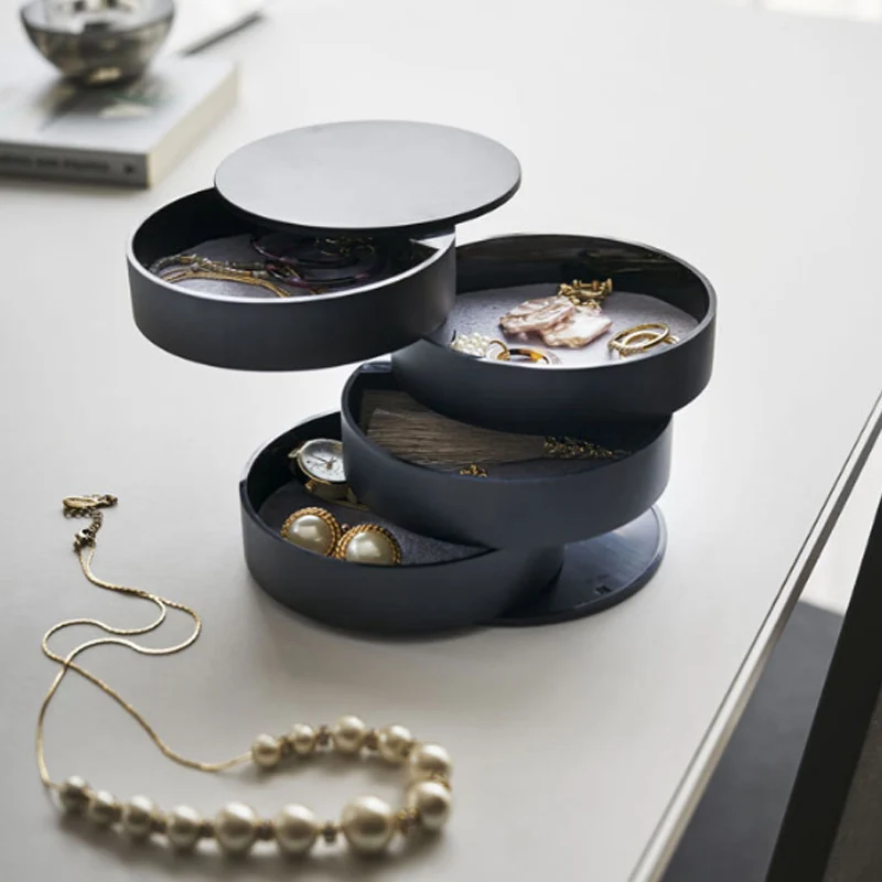 4 Colors ABS 4 Layer Jewelry Storage Box Rotatable Bedroom Cloakroom Jewelry Cosmetic Box With Lid For Women To Experience Best
4 Colors ABS 4 Layer Jewelry Storage Box Rotatable Bedroom Cloakroom Jewelry Cosmetic Box With Lid For Women To Experience Best