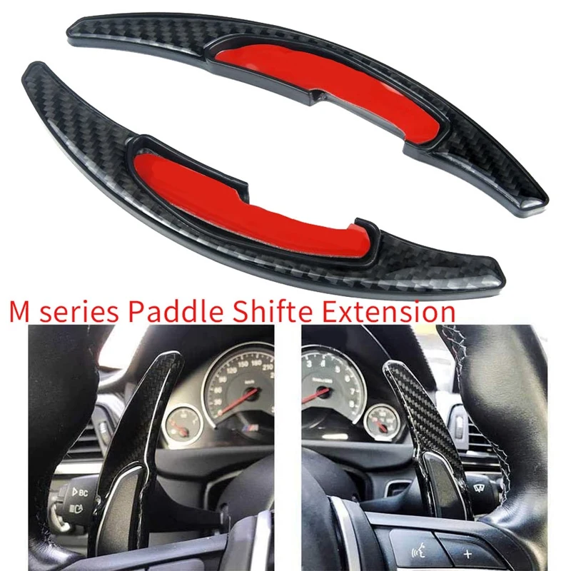 Carbon Fiber Steering Wheel Paddle Shifter Gear Shift Shifter Extension For-BMW M Series M2 M3 M4 M5 M6 X 5M X6M
Carbon Fiber Steering Wheel Paddle Shifter Gear Shift Shifter Extension For-BMW M Series M2 M3 M4 M5 M6 X 5M X6M