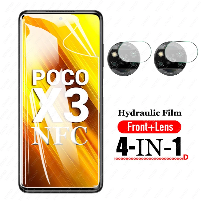 Poco X3 nfc Hydrogel Film Camera Lens Protective Glass For Xiaomi Poco X3 x 3 Nfc Global Version On pocox3 6.67'' film Not Glass
Poco X3 nfc Hydrogel Film Camera Lens Protective Glass For Xiaomi Poco X3 x 3 Nfc Global Version On pocox3 6.67'' film Not Glass
