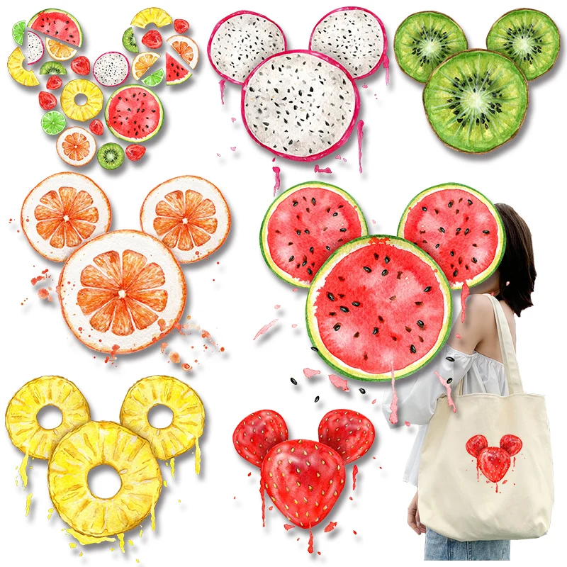 Brand Fruit Platter Mickey Head Character Patch for Clothing Heat Vinyl Ironing Stickers Decor DIY Appliques
Brand Fruit Platter Mickey Head Character Patch for Clothing Heat Vinyl Ironing Stickers Decor DIY Appliques
