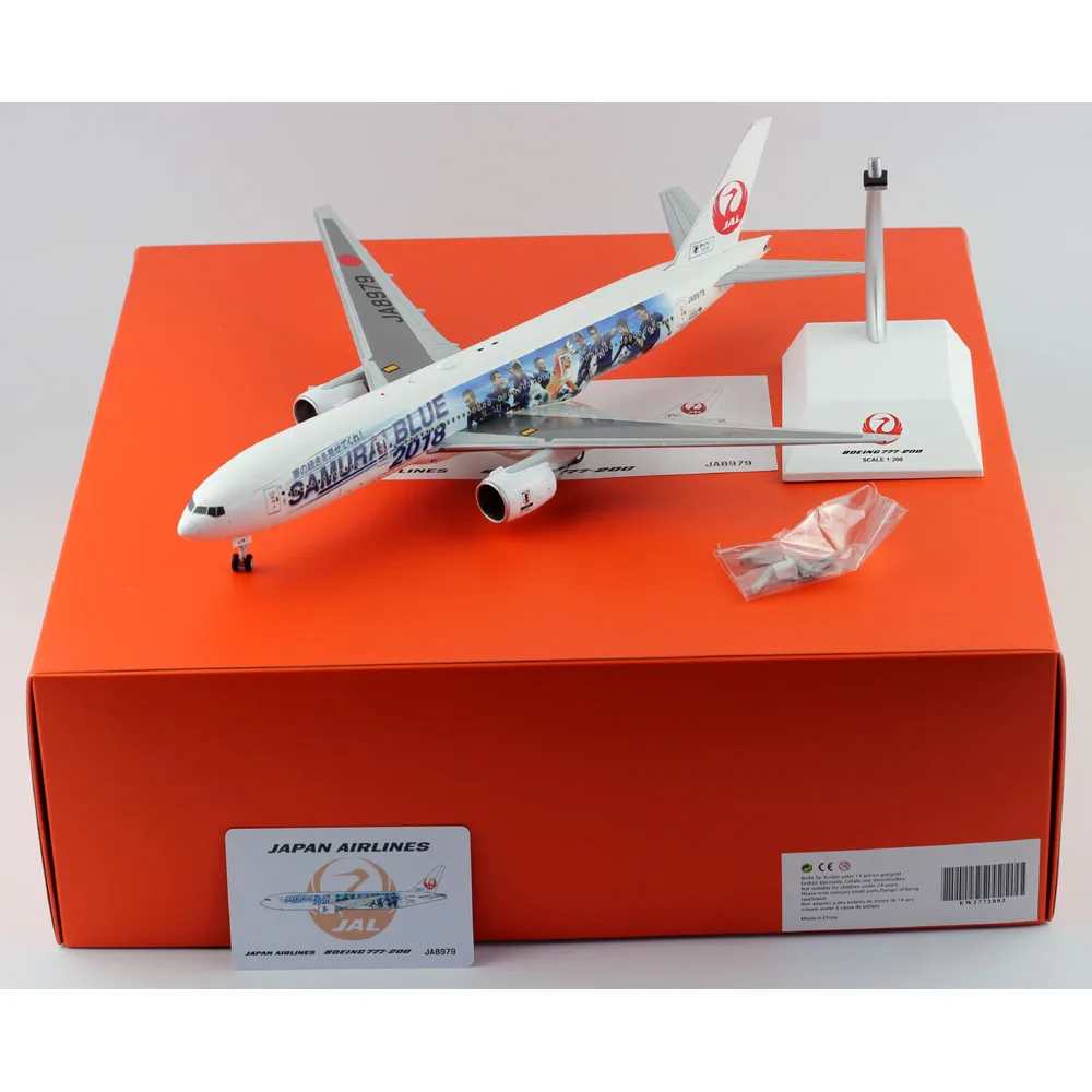 1:200 Alloy Collectible Plane Gift JC Wings EW2772002 JAL “Samurai Blue 2018”Boeing B777-200 Diecast Aircraft Jet Model JA8979
1:200 Alloy Collectible Plane Gift JC Wings EW2772002 JAL “Samurai Blue 2018”Boeing B777-200 Diecast Aircraft Jet Model JA8979