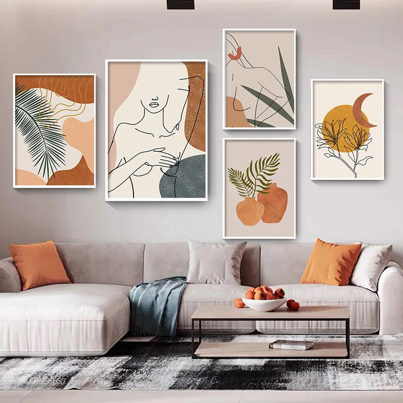 Abstract Woman Body Line Posters, Wall Art Modern Boho Plant Vintage Picture Prints Bedroom Home Decoration Living Room Artwork
Abstract Woman Body Line Posters, Wall Art Modern Boho Plant Vintage Picture Prints Bedroom Home Decoration Living Room Artwork